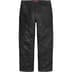 Supreme Patchwork Leather 5-Pocket Jean - Black (front)