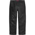 Supreme Patchwork Leather 5-Pocket Jean - Black (front)