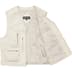 Supreme Patchwork Leather Cargo Vest - White (front)