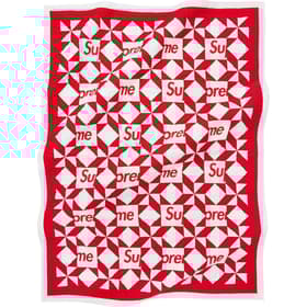 Supreme Patchwork Quilt Red