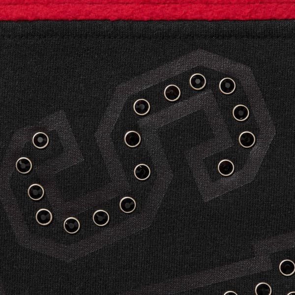 Supreme Patchwork Sweatpant - Black (front)