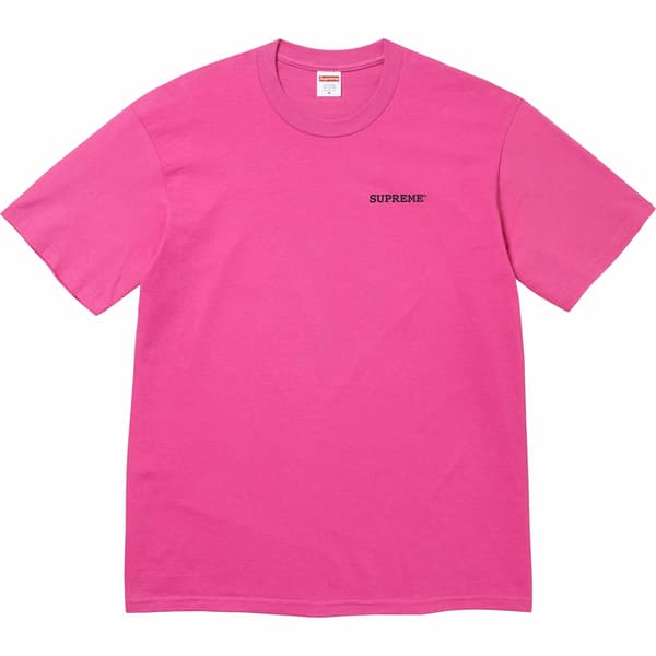 Supreme Patchwork Tee - Fuchsia (front)