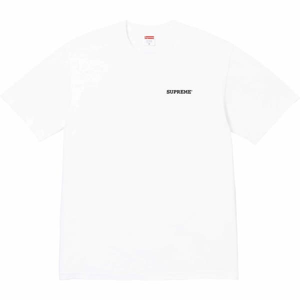 Supreme Patchwork Tee - White (front)