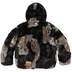Supreme Patchwork WINDSTOPPER Hooded Faux Fur Jacket - Black (front)