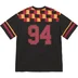 Supreme Patchwork Yoke Football Top - Black (front)