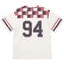 Supreme Patchwork Yoke Football Top - Stone (front)