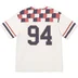 Supreme Patchwork Yoke Football Top - Stone (front)