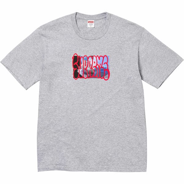 Supreme Payment Tee - Heather Grey (front)