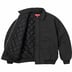 Supreme Peace Embroidered Work Jacket - Black (front)