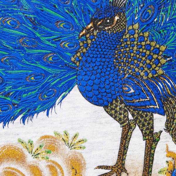 Supreme Peacock S/S Top - Ash Grey (front)