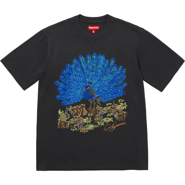 Supreme Peacock S/S Top - Black (front)
