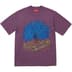 Supreme Peacock S/S Top - Purple (front)