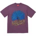 Supreme Peacock S/S Top - Purple (front)