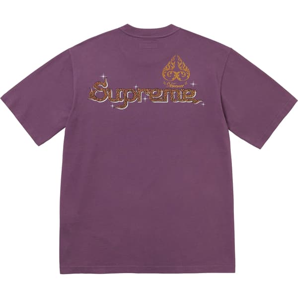 Supreme Peacock S/S Top - Purple (front)