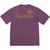Supreme Peacock S/S Top - Purple (front)