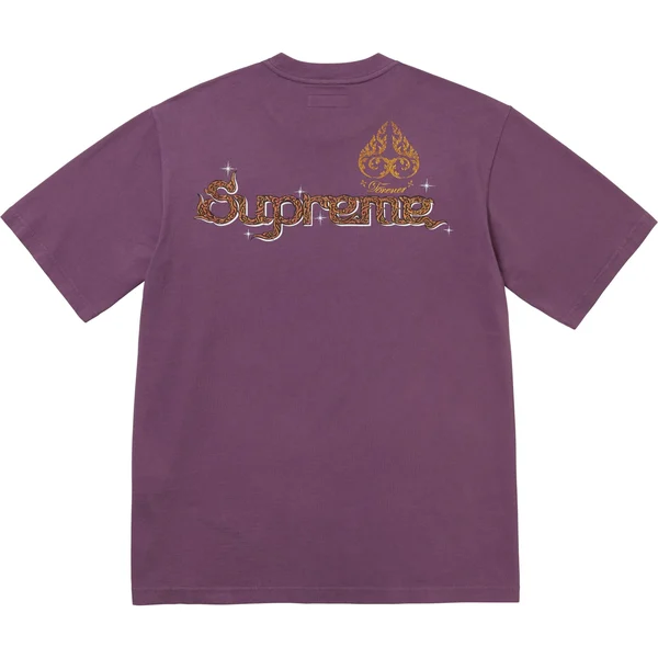 Supreme Peacock S/S Top - Purple (front)