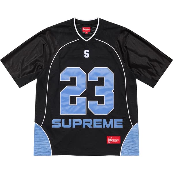 Supreme Perfect Season Football Jersey - Black (front)