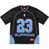 Supreme Perfect Season Football Jersey - Black (front)