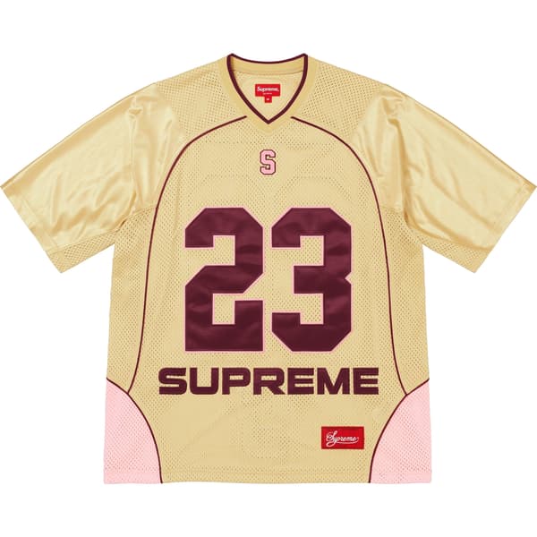Supreme Perfect Season Football Jersey - Gold (front)