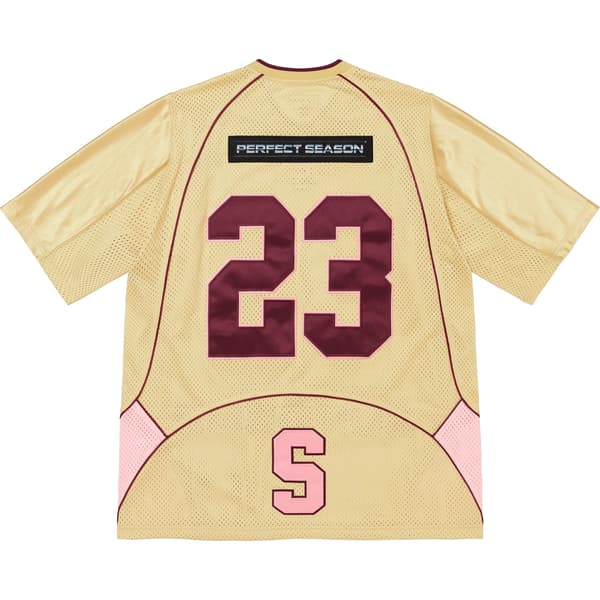 Supreme Perfect Season Football Jersey - Gold (front)