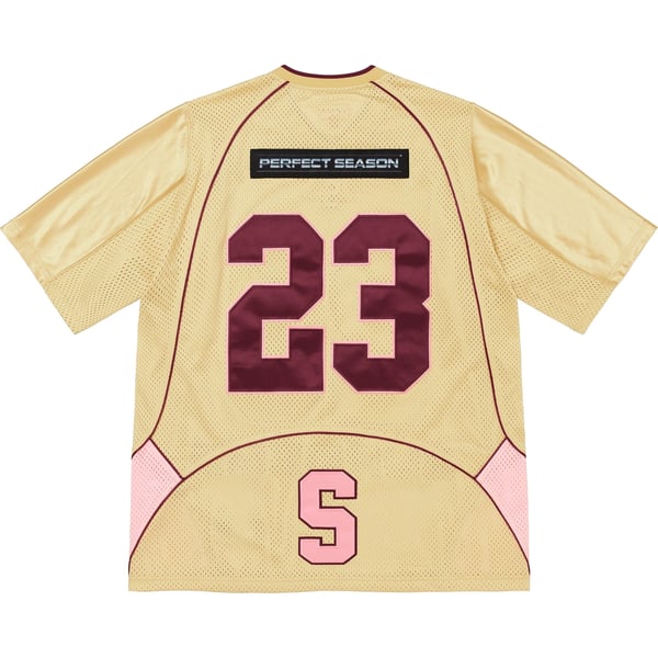 Supreme Perfect Season Football Jersey - Gold (front)