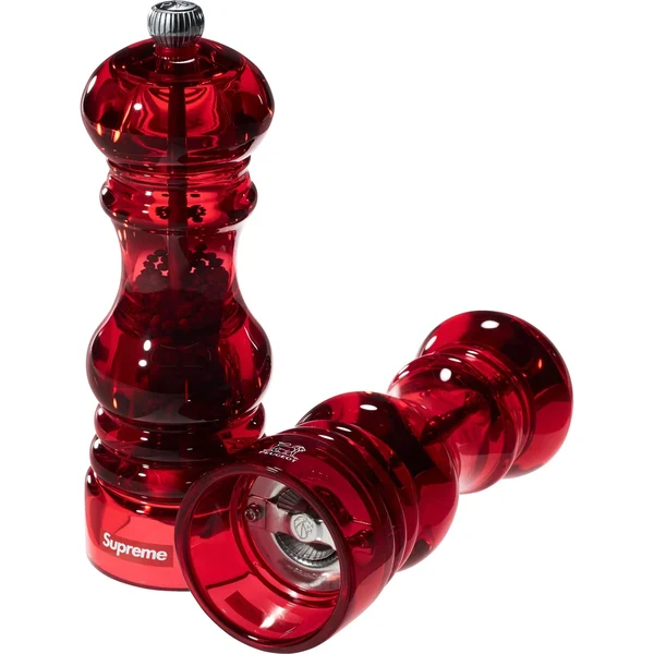 Supreme Peugeot Salt &amp; Pepper Mill (Set of 2) - Red (front)