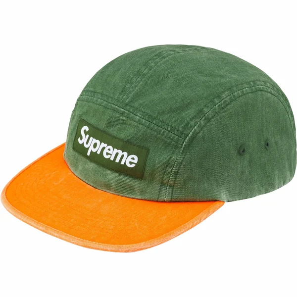Supreme Pigment 2-Tone Camp Cap - Green (front)