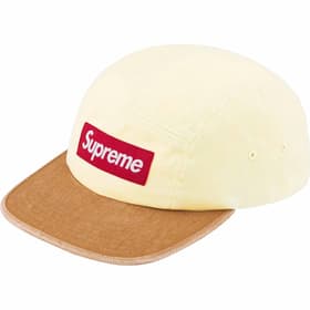 Supreme Pigment 2-Tone Camp Cap Natural