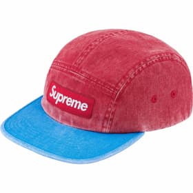 Supreme Pigment 2-Tone Camp Cap Red