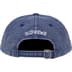 Supreme Pigment Canvas S Logo 6-Panel - Navy (front)