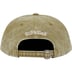 Supreme Pigment Canvas S Logo 6-Panel - Olive (front)