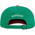 Supreme Pigment Coated 2-Tone S Logo 6-Panel - Green (front)