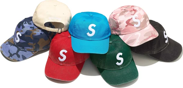 Supreme Pigment Coated S Logo 6-Panel - Product Image