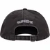 Supreme Pigment Coated S Logo 6-Panel - Black (front)