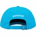 Supreme Pigment Coated S Logo 6-Panel - Bright Blue (front)