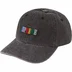 Supreme Pigment Dye 6-Panel - Black (front)