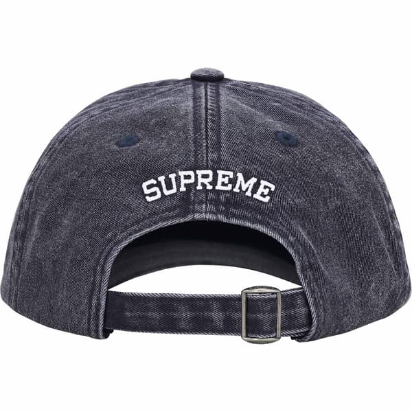 Supreme Pigment Dye 6-Panel - Navy (front)