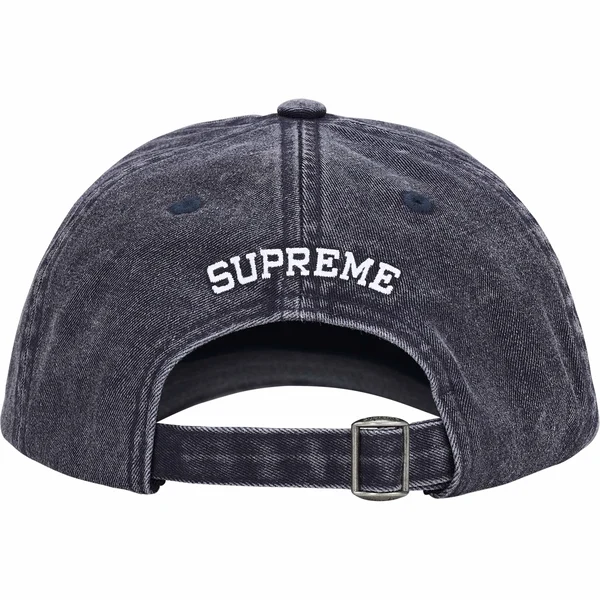 Supreme Pigment Dye 6-Panel - Navy (front)