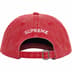 Supreme Pigment Dye 6-Panel - Red (front)