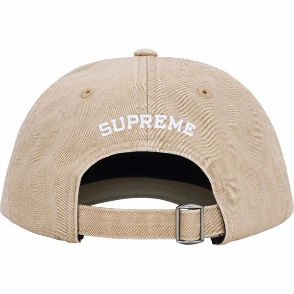 Supreme Pigment Dye 6-Panel - Tan (front)