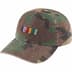 Supreme Pigment Dye 6-Panel - Woodland Camo (front)