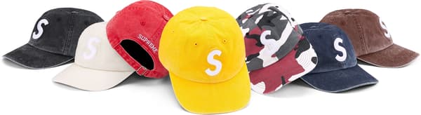 Supreme Pigment Print S Logo 6-Panel - Product Image