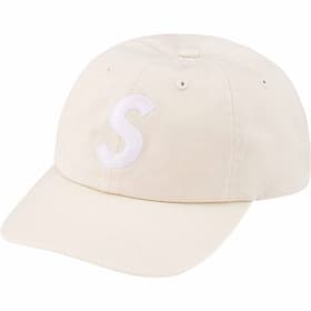 Supreme Pigment Print S Logo 6-Panel Natural