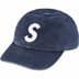 Supreme Pigment Print S Logo 6-Panel - Navy (front)