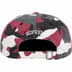 Supreme Pigment Print S Logo 6-Panel - Red Camo (front)