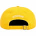 Supreme Pigment Print S Logo 6-Panel - Yellow (front)