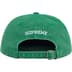 Supreme Pigment S Logo 6-Panel - Green (front)
