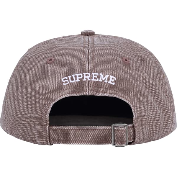 Supreme Pigment S Logo 6-Panel - Khaki (front)