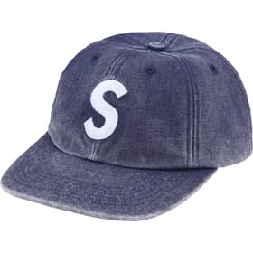 Supreme Pigment S Logo 6-Panel Navy