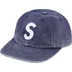Supreme Pigment S Logo 6-Panel - Navy (front)